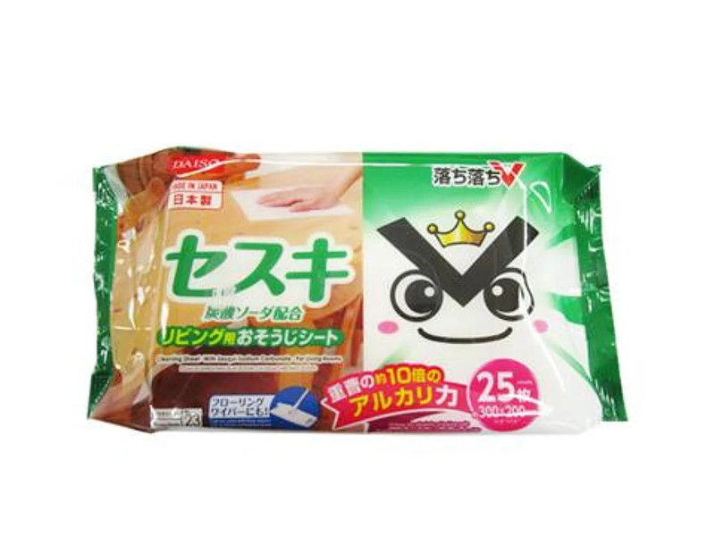 落ち落ちＶおそうじシート　セスキ配合リビング用　２５枚